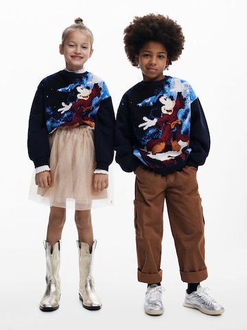 DesigualSweater majica - plava boja