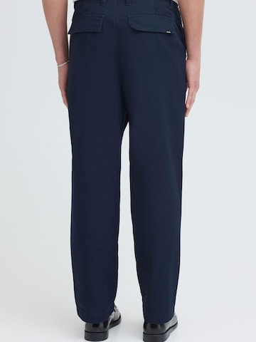 !Solid Regular Chino Pants 'Alann' in Blue