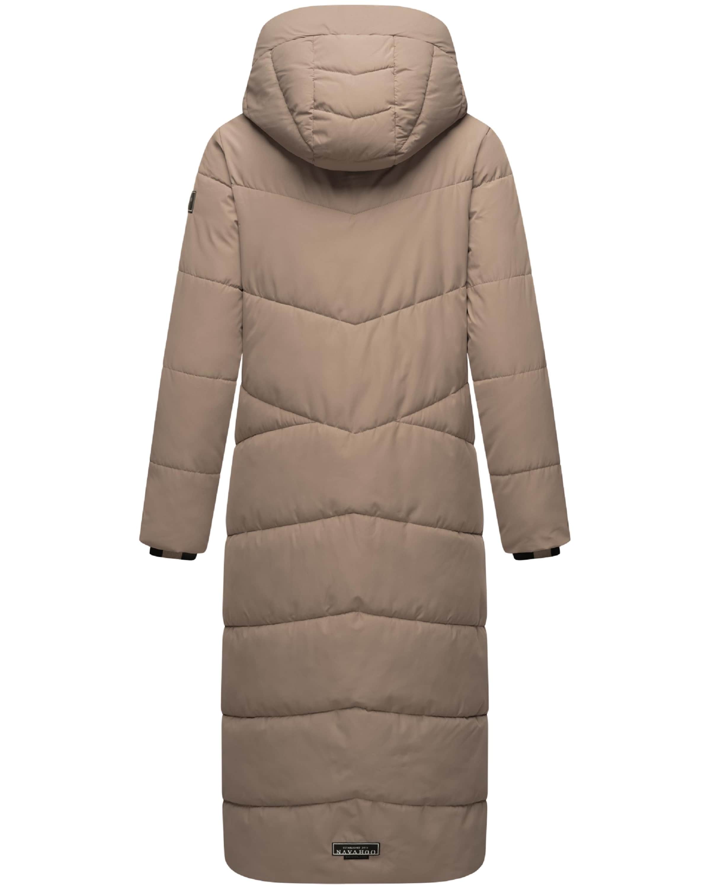 brūns NAVAHOO Ziemas mētelis 'Hingucker XIV'