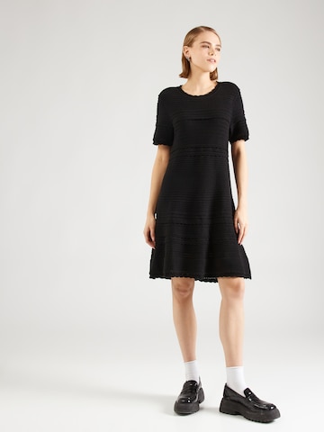 GAP - Vestido de punto en negro: frente