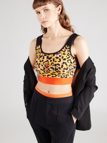 Just Cavalli - Top 'LYCRA' em mistura de cores: frente