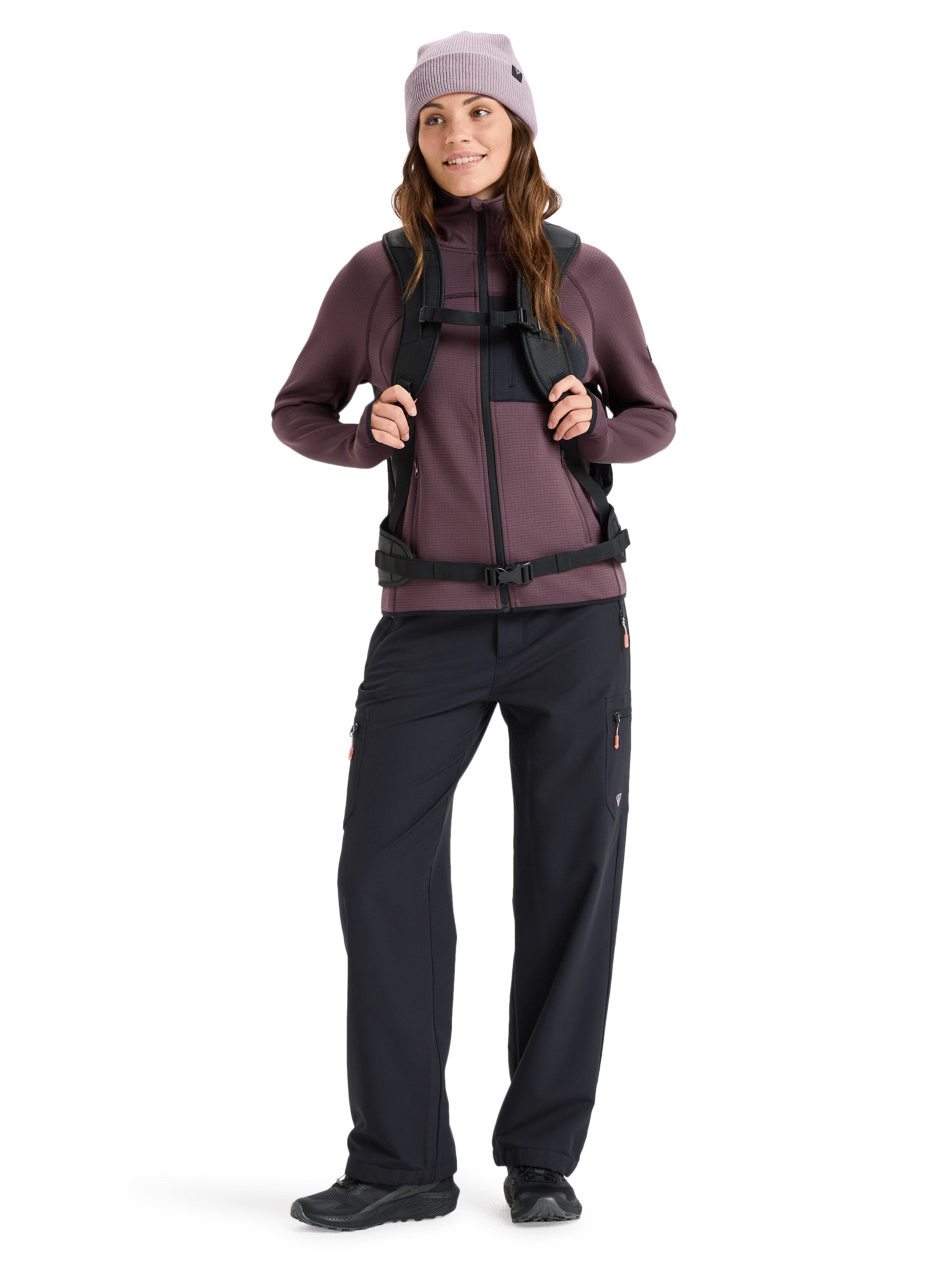 ROXY Regular Sporthose 'Vertex' in Schwarz
