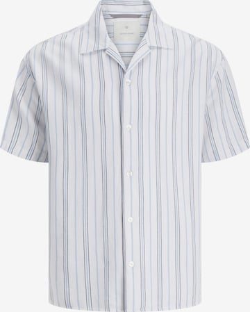 Jack & Jones Premium Comfort Fit Paita 'JPRCCMONTANA DOBBY' värissä sininen: etupuoli