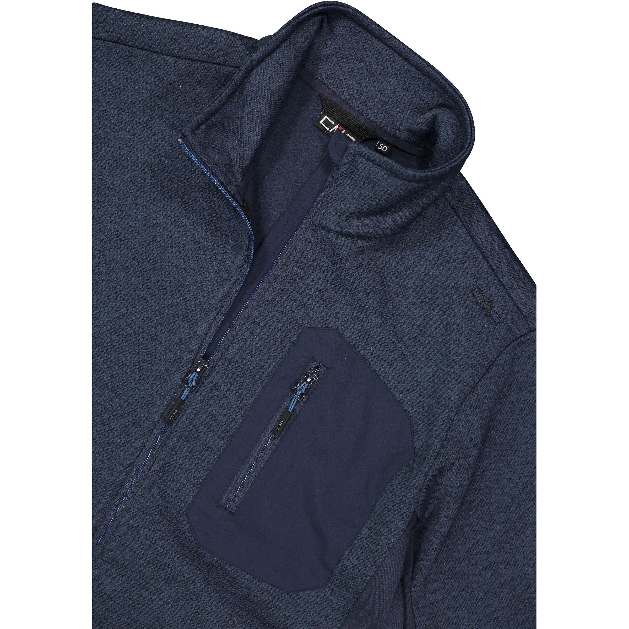 CMP Athletic Fleece Jacket in Blue