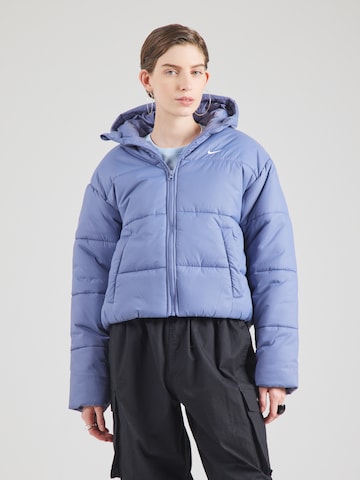 Nike Sportswear Jacke 'CLSC' in Blau: Vorderseite