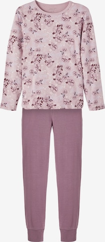 NAME IT Pajamas in Purple: front