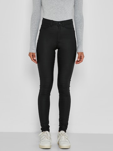 Noisy may Skinny Broek 'Callie' in Zwart: voorkant