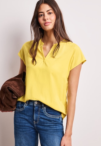 STREET ONE Blouse in Yellow: front