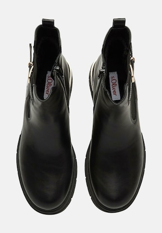 Botine de la s.Oliver pe negru
