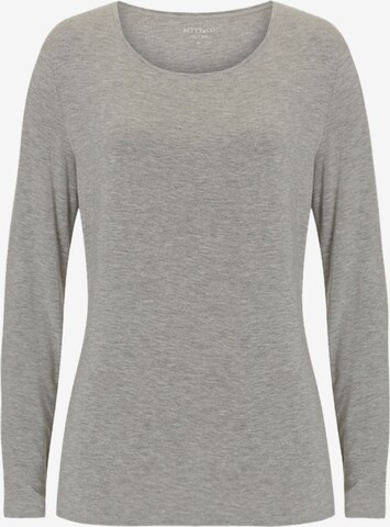 Betty & Co Basic Shirt unifarben in Grau: predná strana