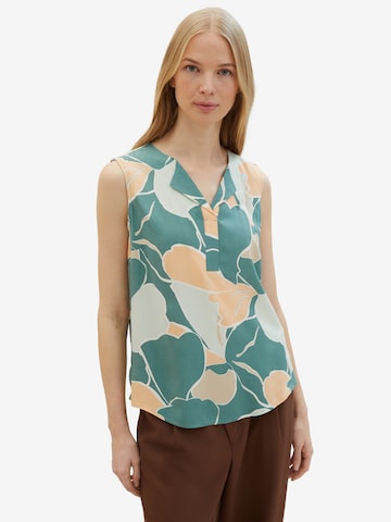 TOM TAILOR Blouse in Green: front