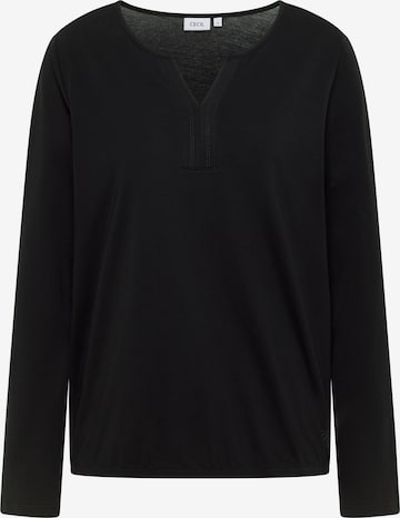 CECIL Shirt in Black: front