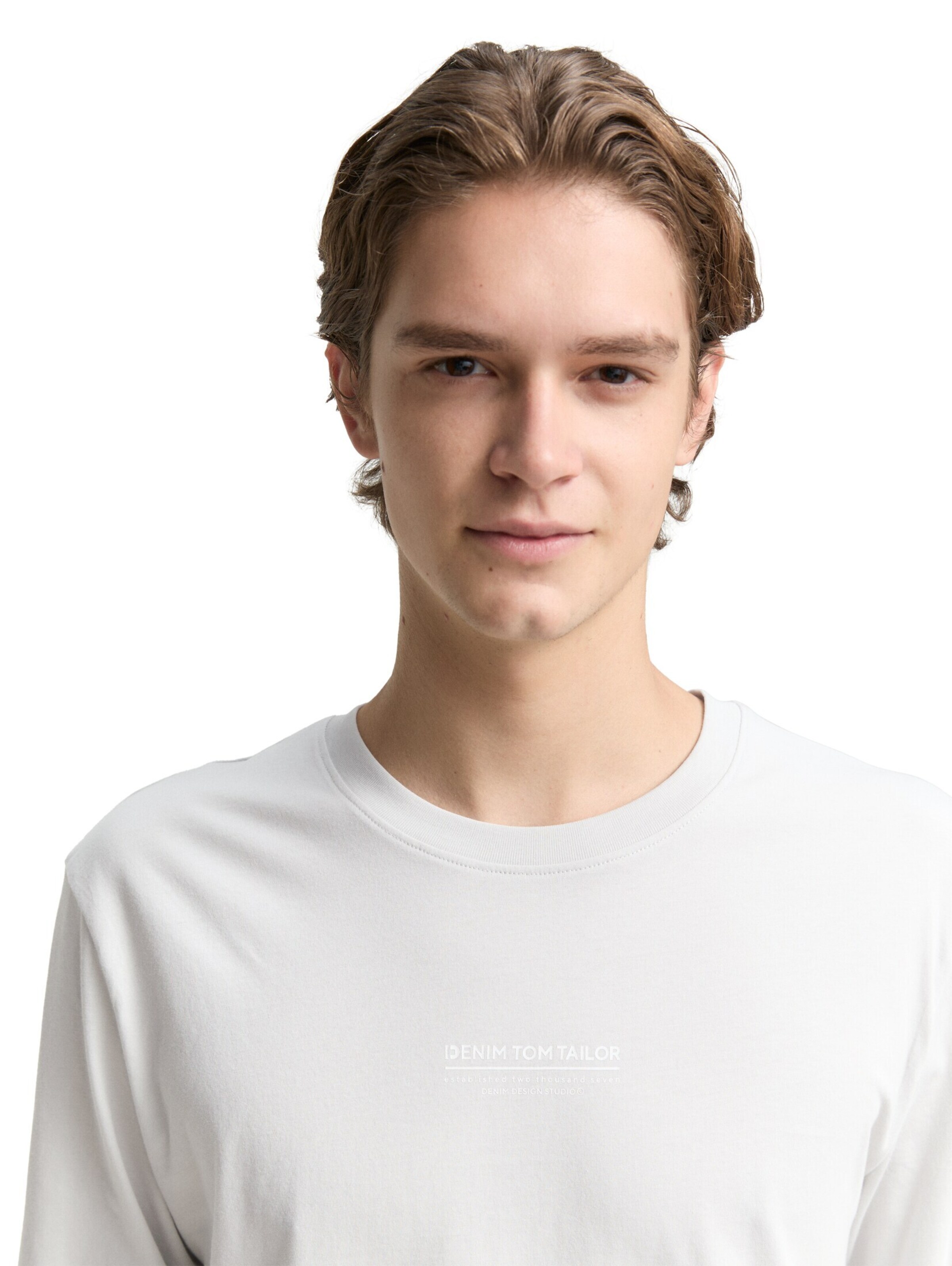 TOM TAILOR DENIM Shirt in Grijs