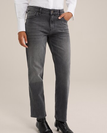 WE Fashion Regular Jeans in Grey