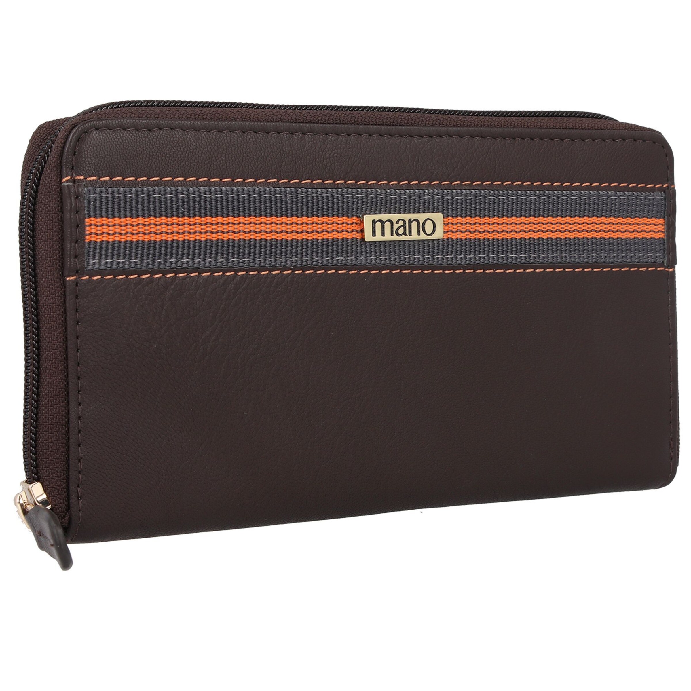 mano Wallet 'Don Leonardo' in Brown