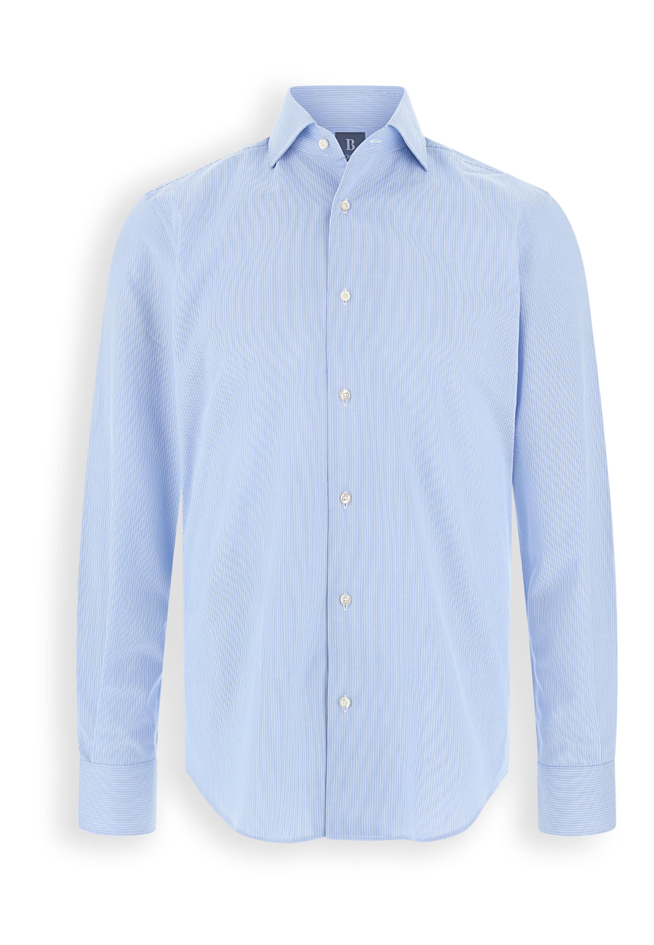 Boggi Milano Regular fit Button Up Shirt in Blue: front