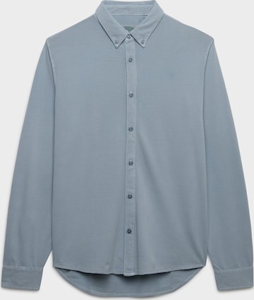 Chemise 'Vintage Destroy' Superdry & Co en bleu : devant