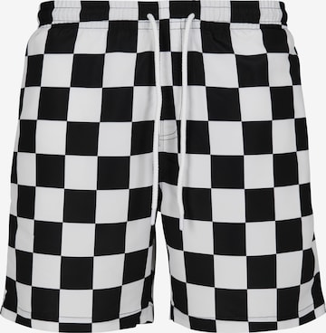 Urban Classics Board Shorts in Black: front