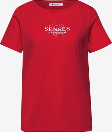 STREET ONE Shirt in Red: front