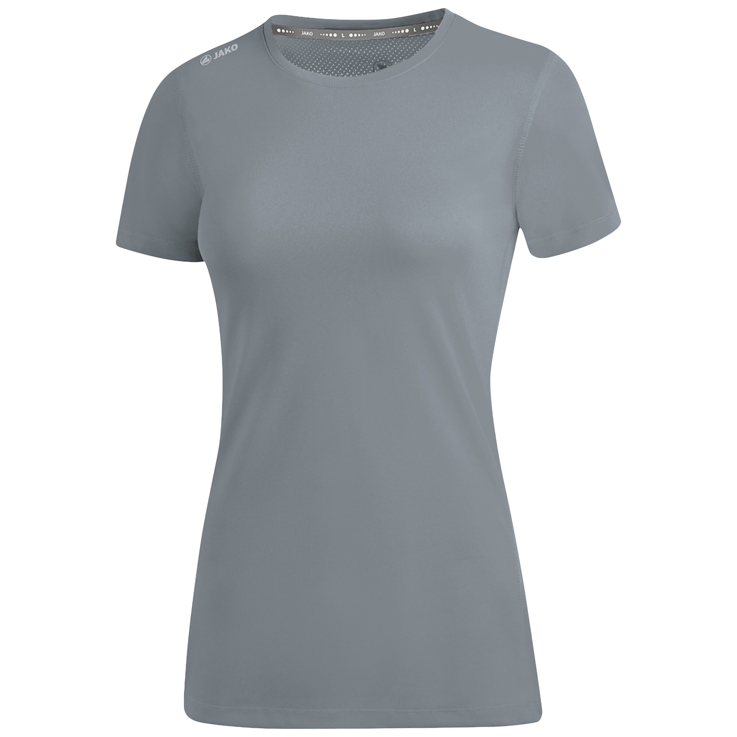 JAKO Sportshirt 'Run 2.0' in Grau: Vorderseite