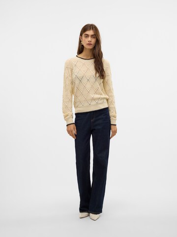 VERO MODA Свитер 'VMJULIAN' в Бежевый