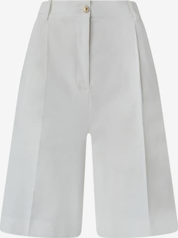PINKO - Pantalón 'PINKO BRYANA BERMUDA LINO STRETCH BERMUDA' en blanco: frente