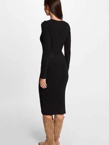Morgan Knitted dress '242-RMBROOK' in Black