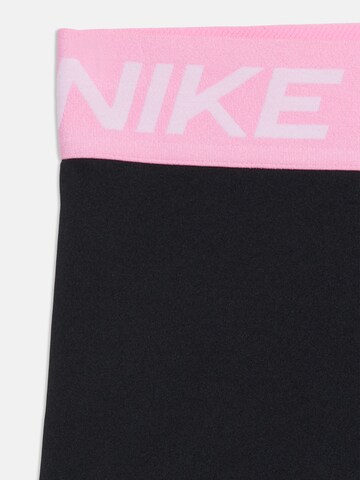 NIKE Skinny Workout Pants 'Nike Pro' in Black