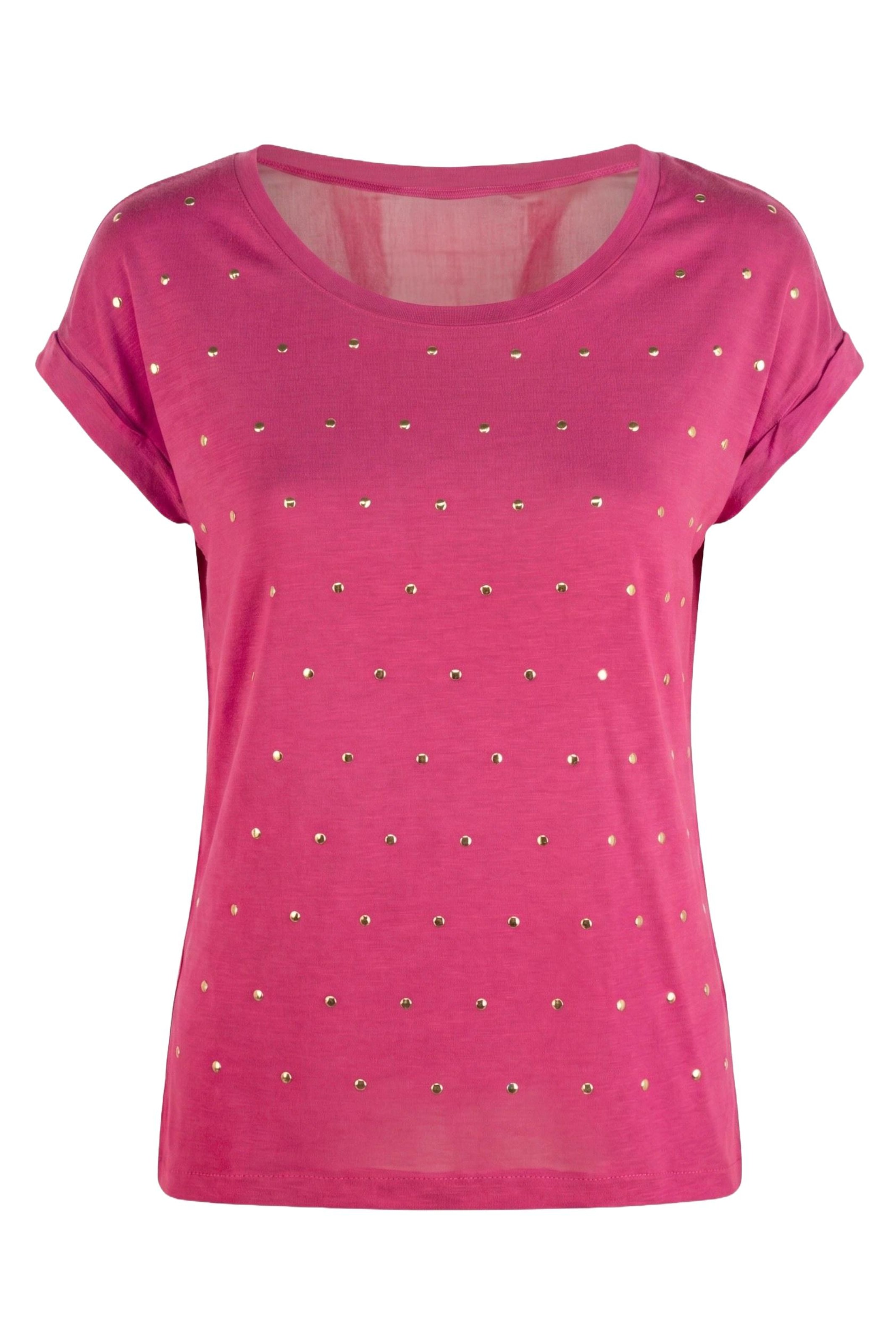 Alexa Dash Shirt in Pink: front
