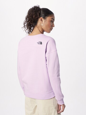 THE NORTH FACE - Sweatshirt em roxo