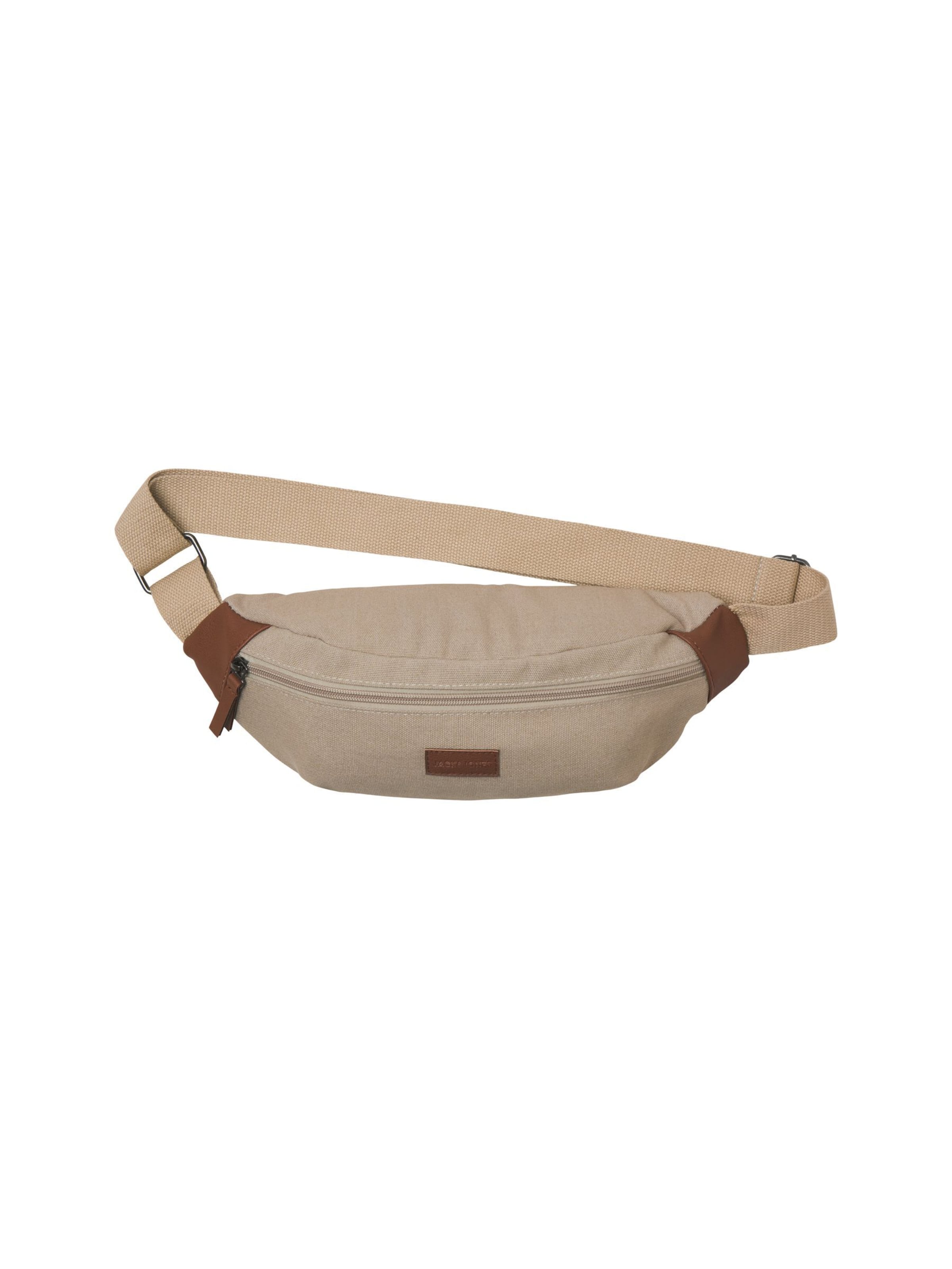 JACK & JONES Gürteltasche 'JACPASCAL' in Beige: Vorderseite
