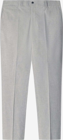 Carlo Colucci Slimfit Hose 'Kensington' in Grau: Vorderseite