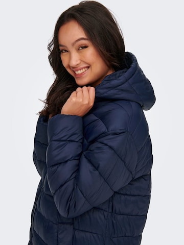 ONLY Winter Coat 'Melody' in Blue