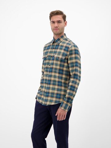 LERROS Regular fit Button Up Shirt in Blue