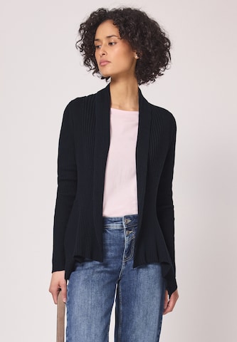 STREET ONE Knit Cardigan in Blue: front