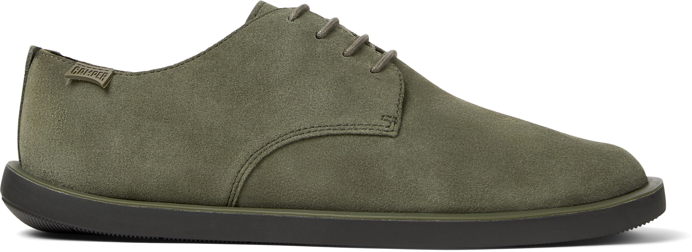 CAMPER Schnürschuhe 'Wagon' in Grün: Vorderseite