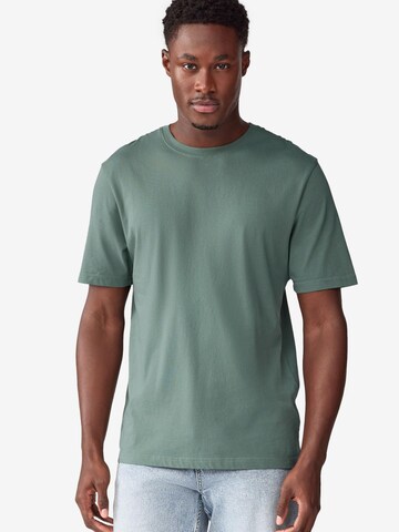 Next Shirt 'Essential' in Green: front