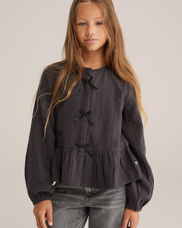WE Fashion Bluza | siva barva: sprednja stran