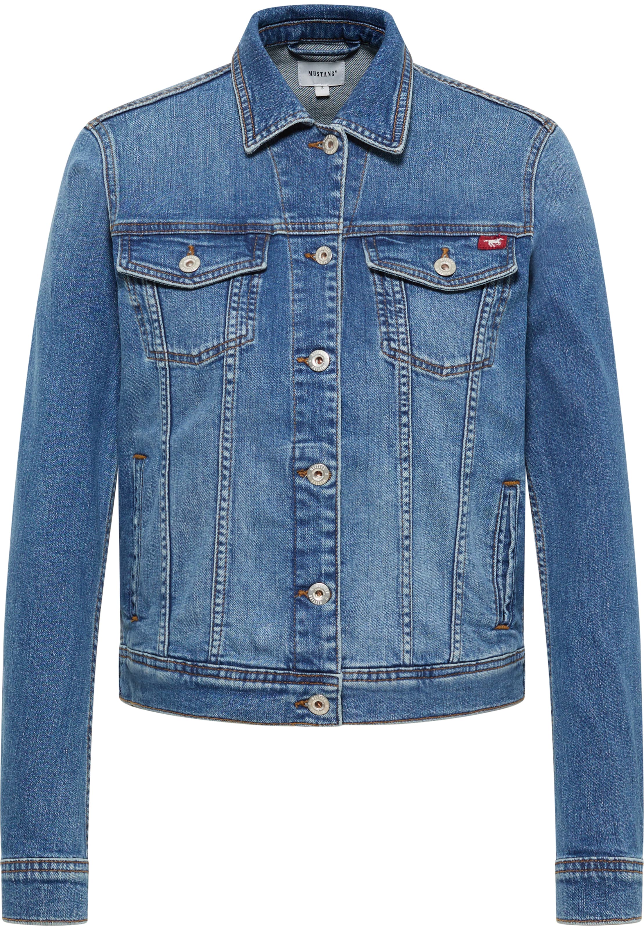 MUSTANG Jacke 'Santa Rosa' in blau, Produktansicht