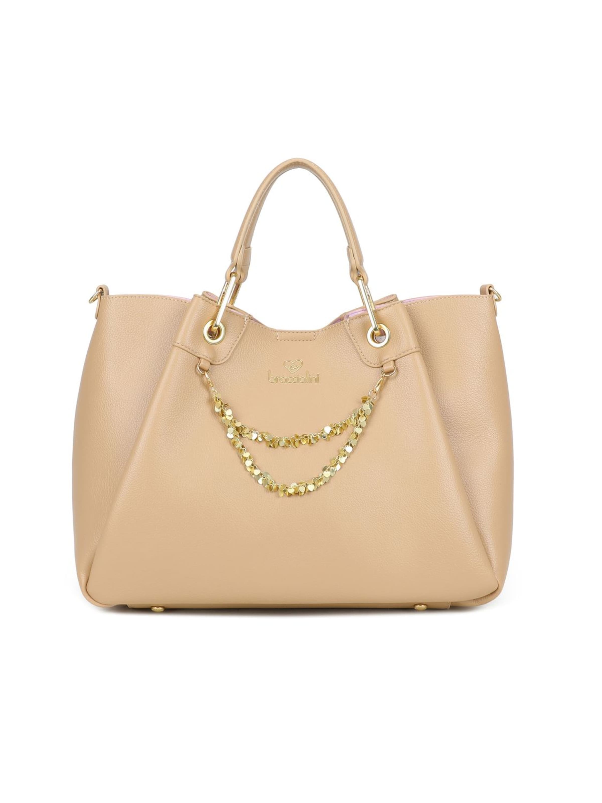 Braccialini Handtasche 'Amy'‌‌‌ in Beige: Vorderseite