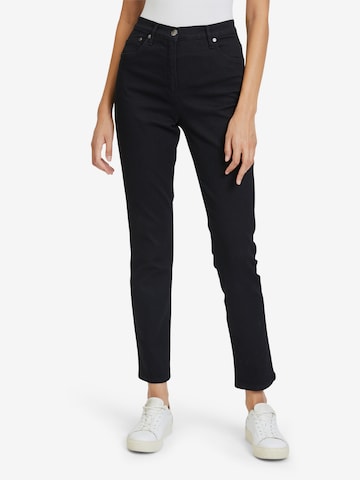 Betty Barclay Slimfit Jeans in Zwart: voorkant