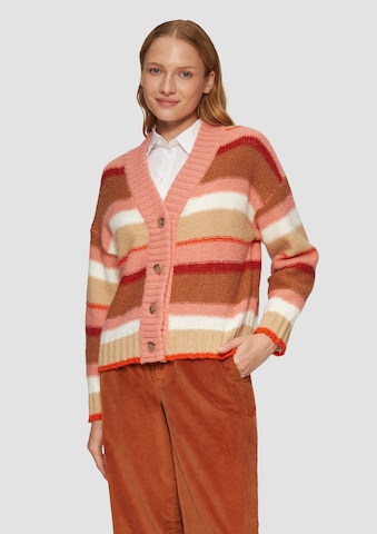 s.Oliver Knit cardigan in Pink: front