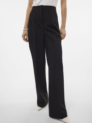 VERO MODA regular Bukser 'Lina' i sort
