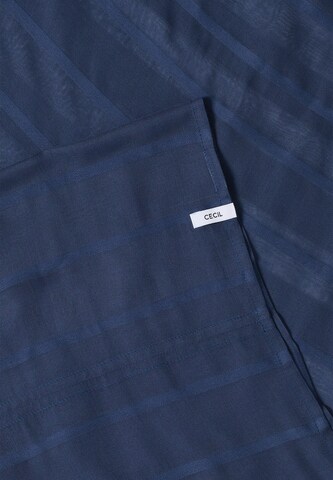 CECIL Tube Scarf in Blue