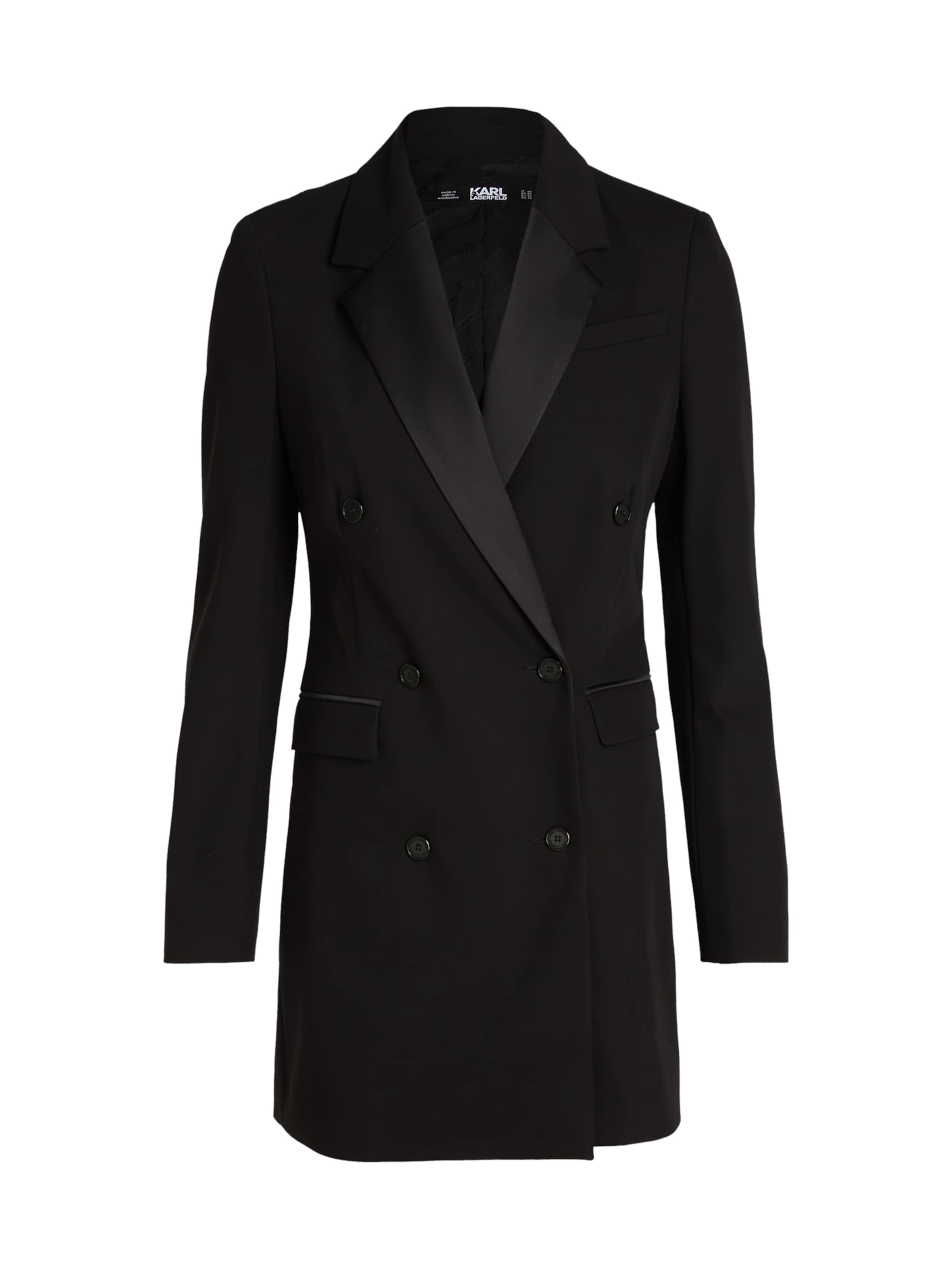 juoda Karl Lagerfeld Švarkas: priekis