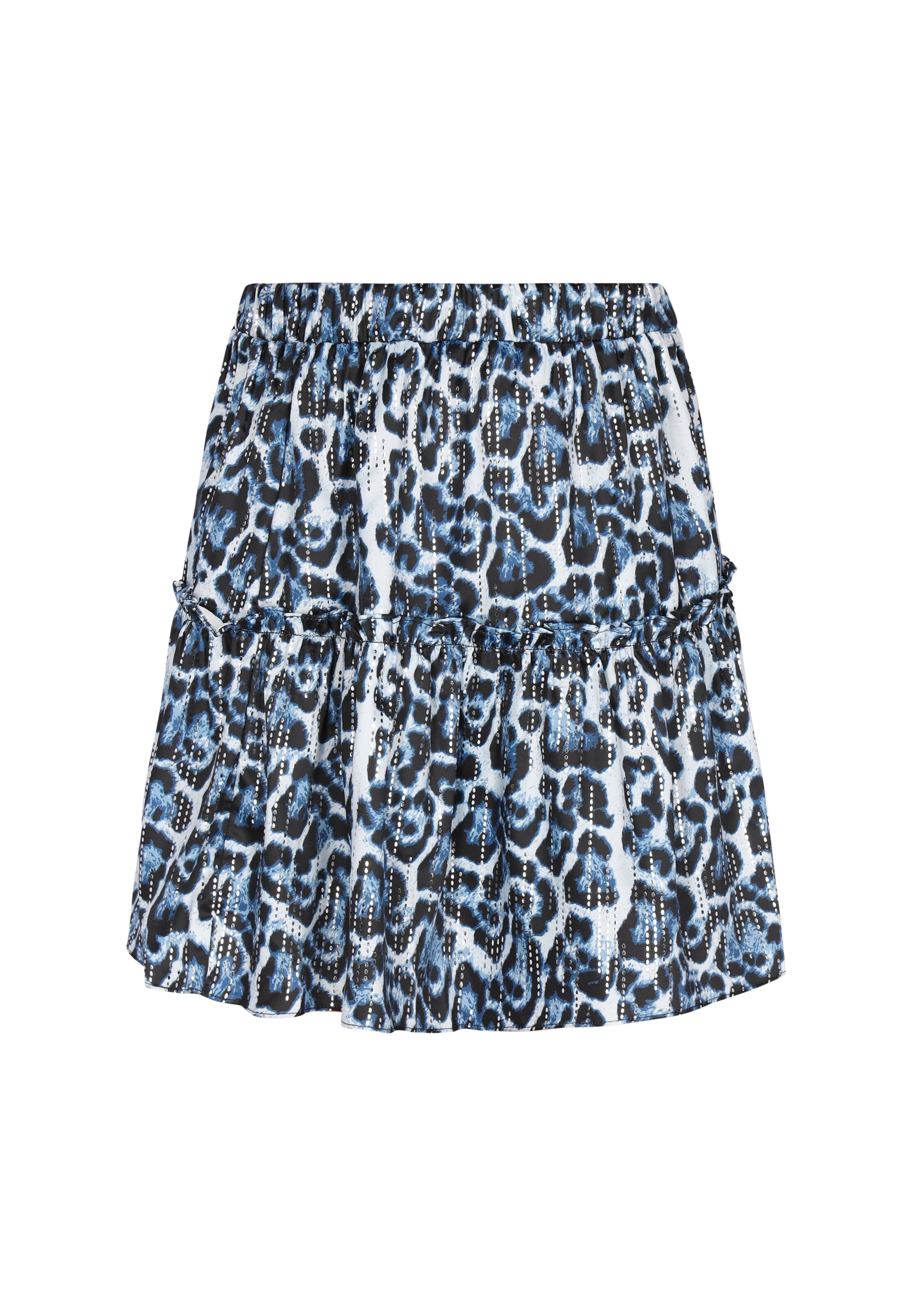 faina - Falda 'Festive' en azul: frente