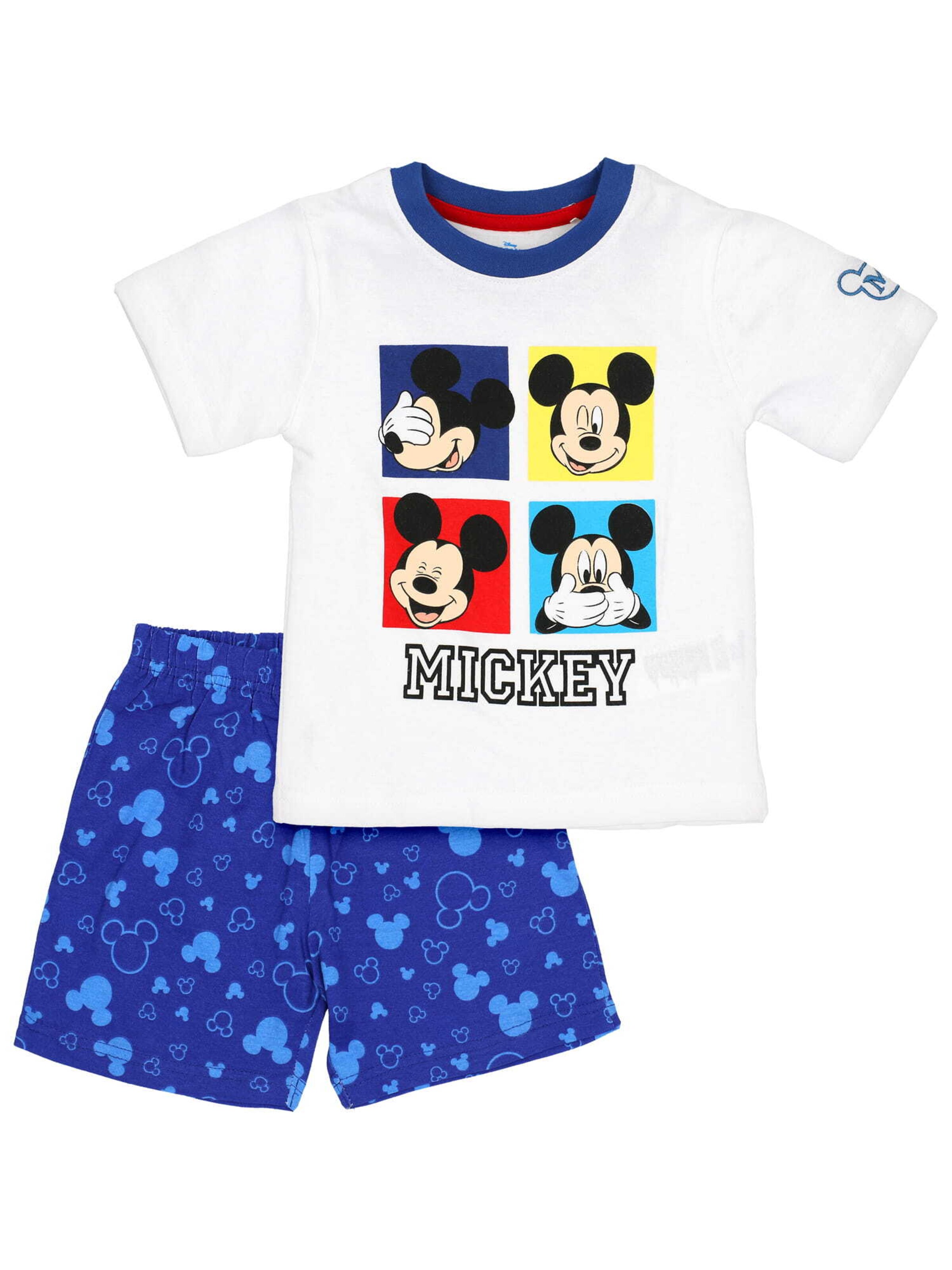 Pigiama 'Mickey Mouse' di DISNEY in blu: frontale