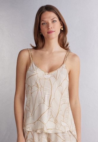 INTIMISSIMI Pajama Shirt 'GOLDEN HOUR' in White: front