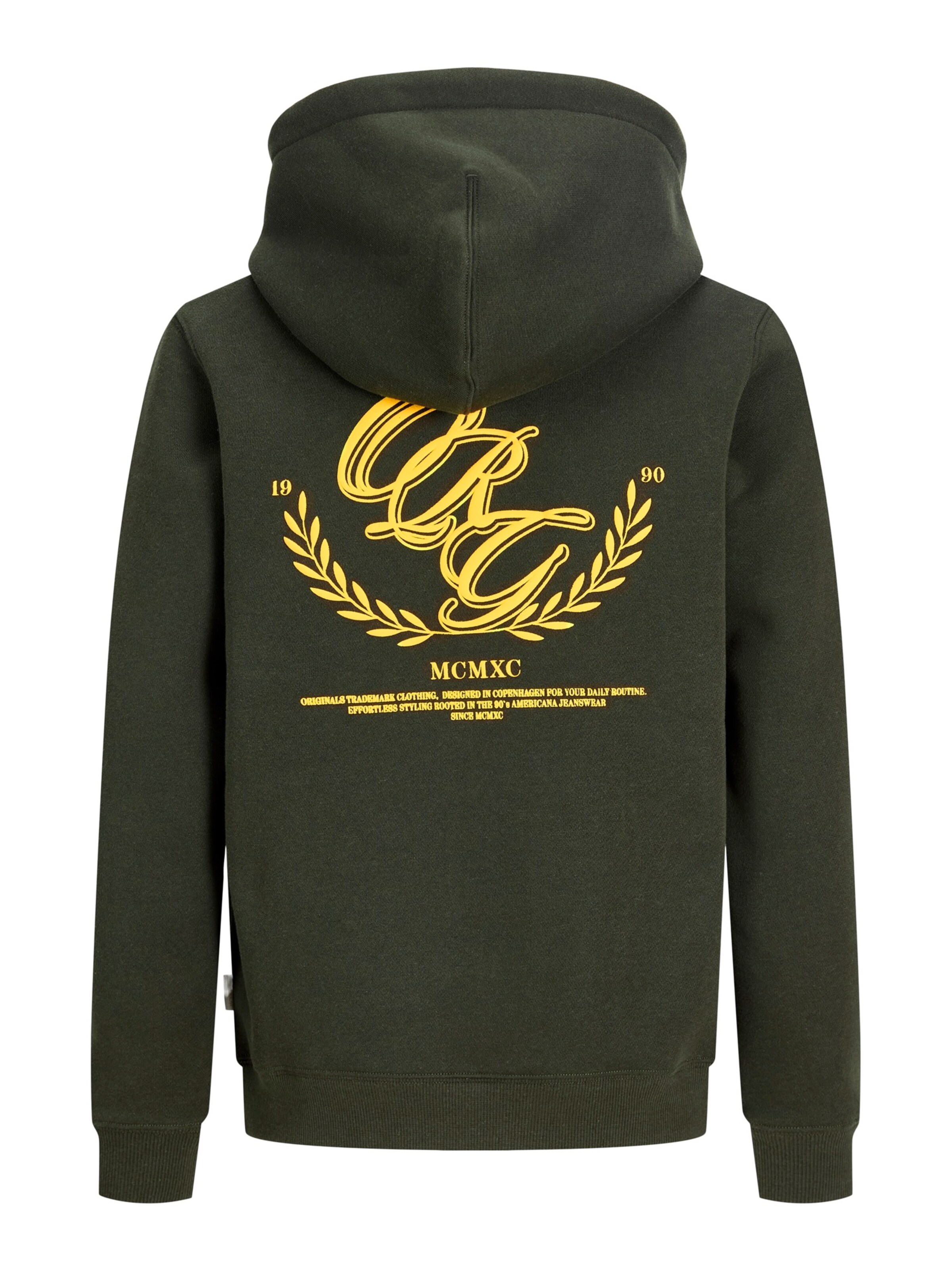 Bluză de molton 'JORFrederiksberg' de la Jack & Jones Junior pe verde