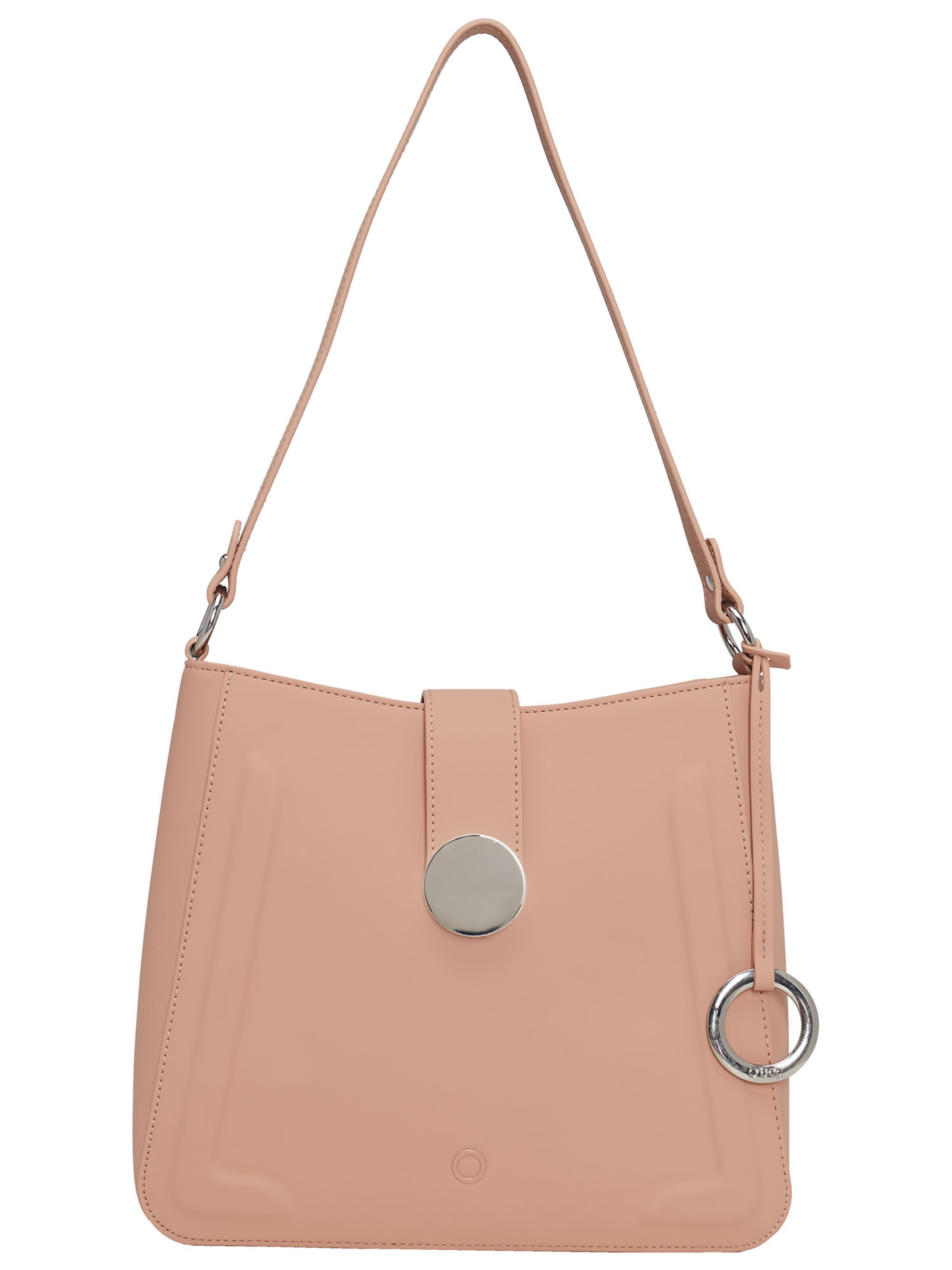 O bag Shoulder Bag in Pink: front